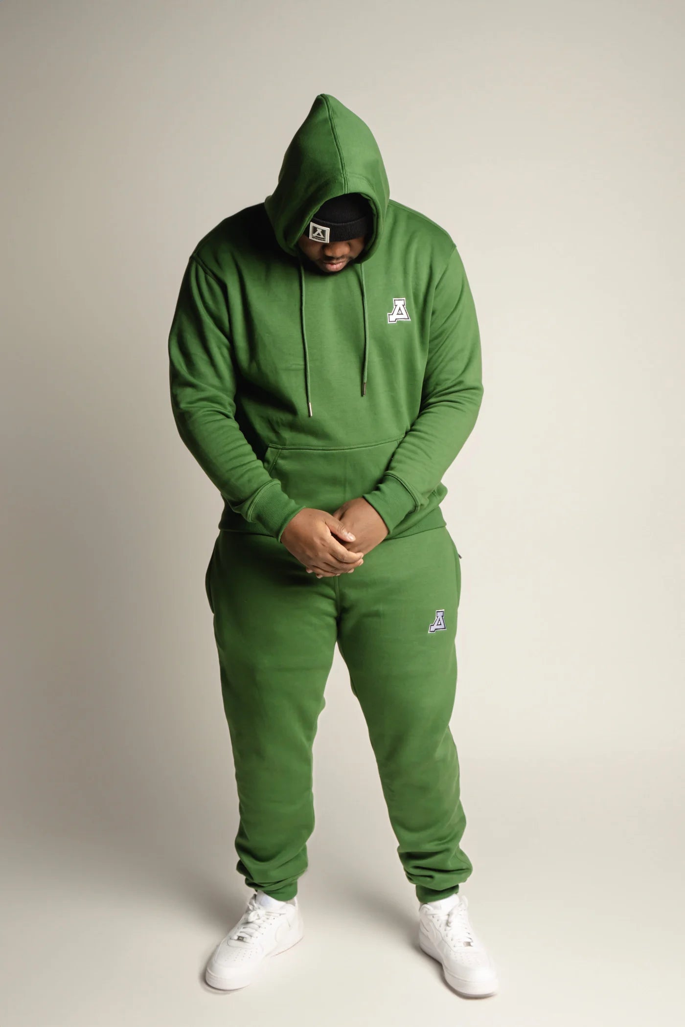 Sweatsuit green sale